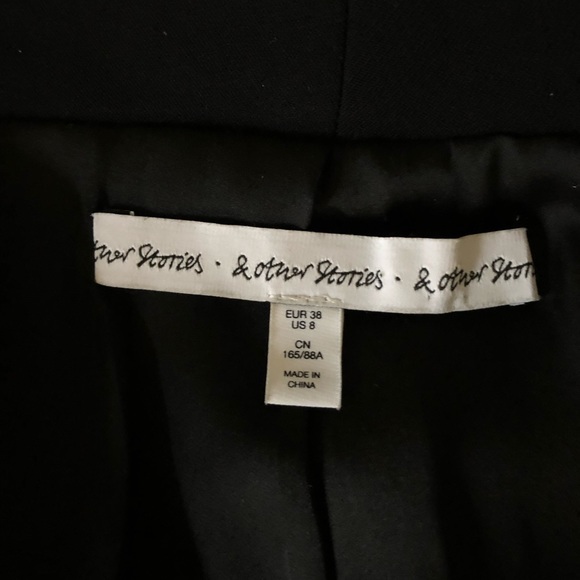 & other stories, black oversized blazer.NEVER WORN - Picture 2 of 2